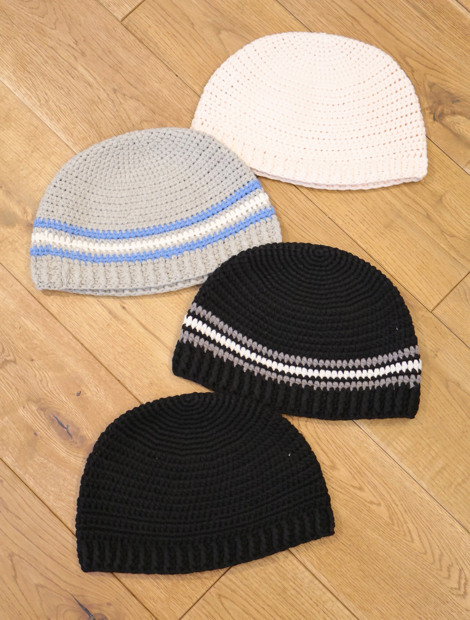 COOTIE　　「Crochet Cuffless Beanie」　　カフレスビーニー
