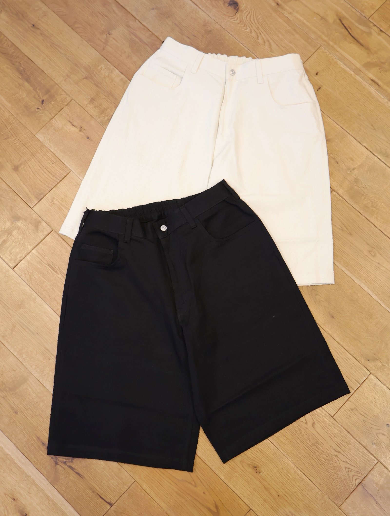 COOTIE　　「Needle Punch Twill 5 Pocket Baggy Easy Shorts」　5ポケット バギーイージーショーツ