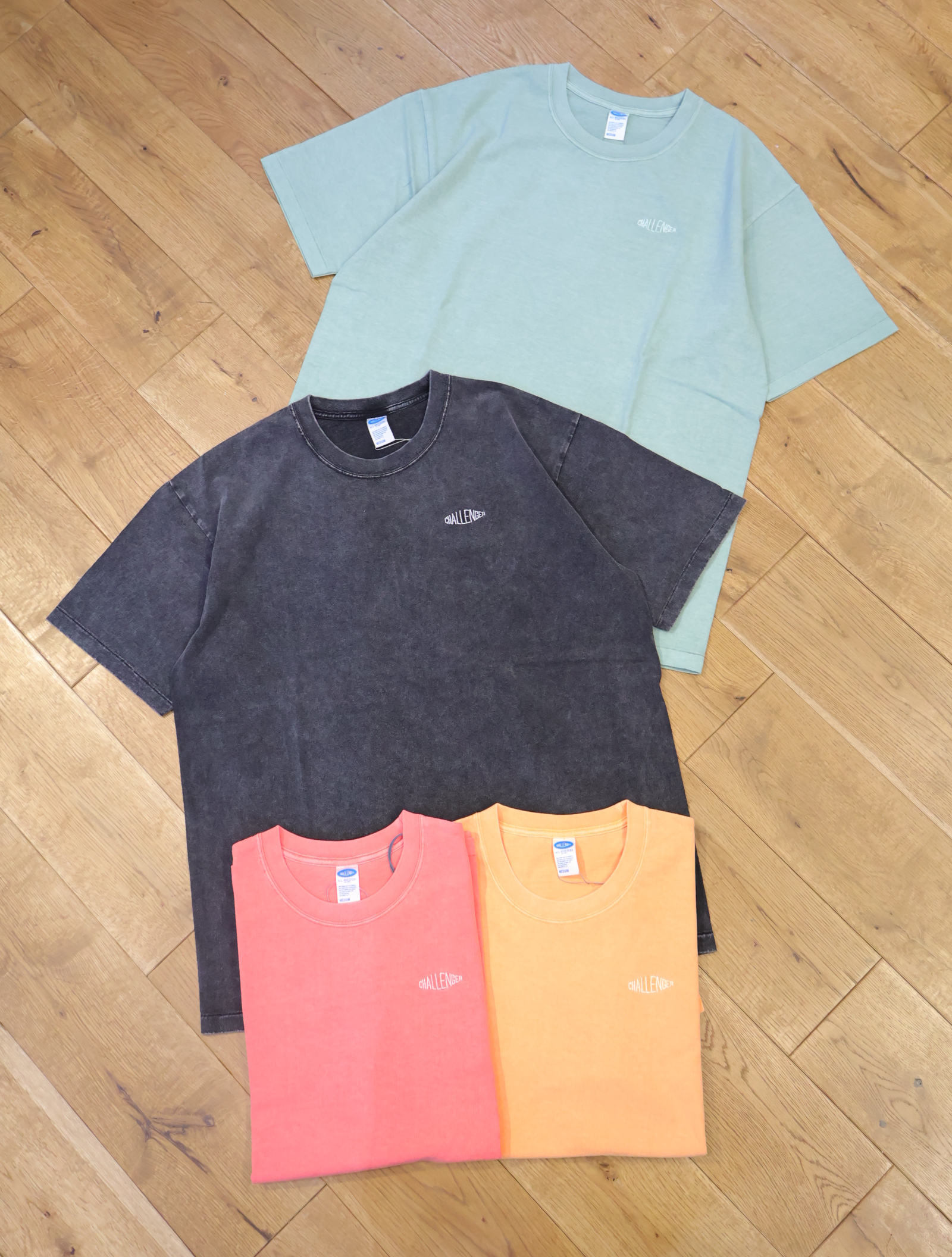 CHALLENGER 　「PIGMENT LOGO TEE」　ピグメントティーシャツ