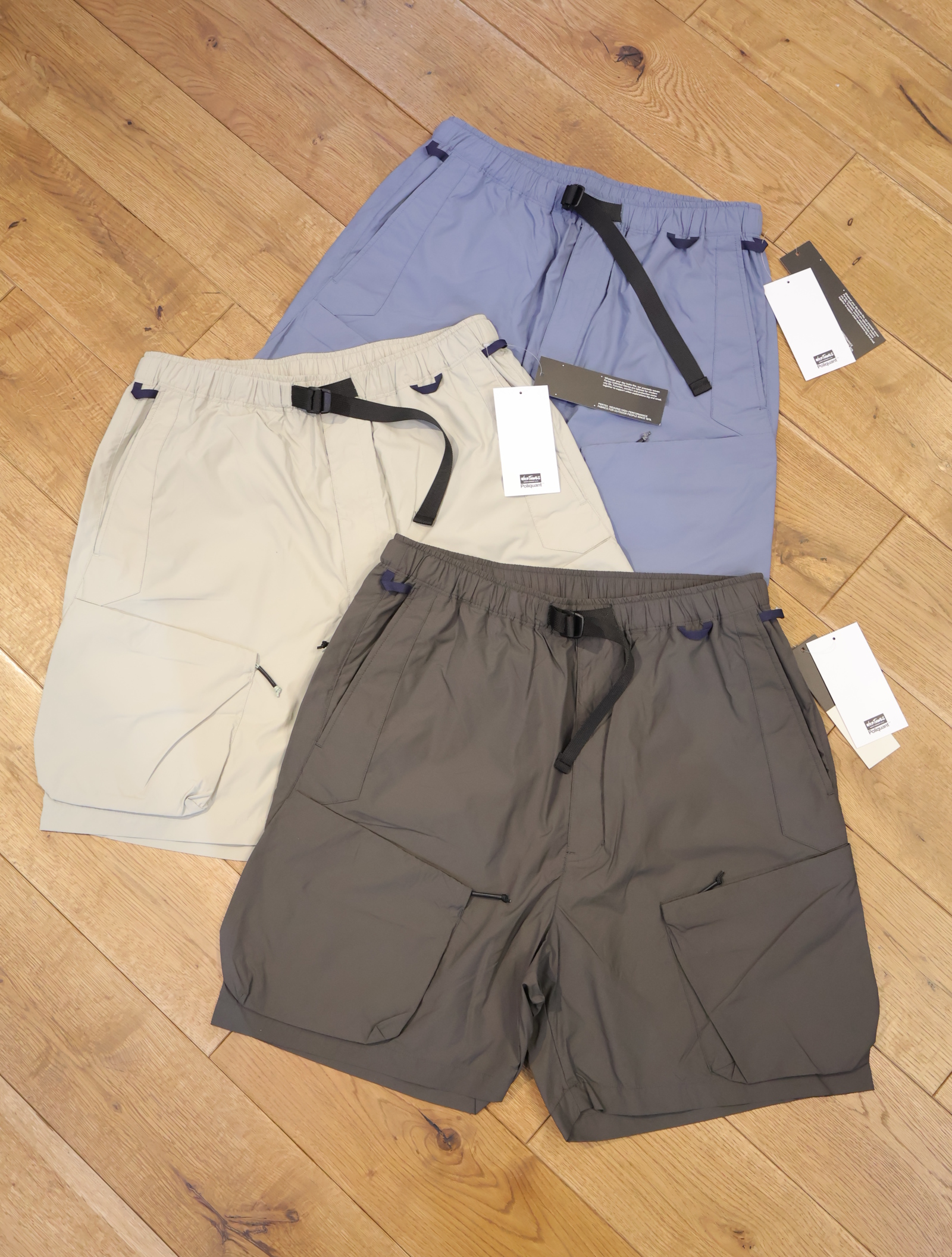 POLIQUANT × WILDTHINGS　「THE PROTECTED COMMON UNIFORM S/L PANTS // PERTEX UNLIMITED」　ナイロントラックイージーショーツ