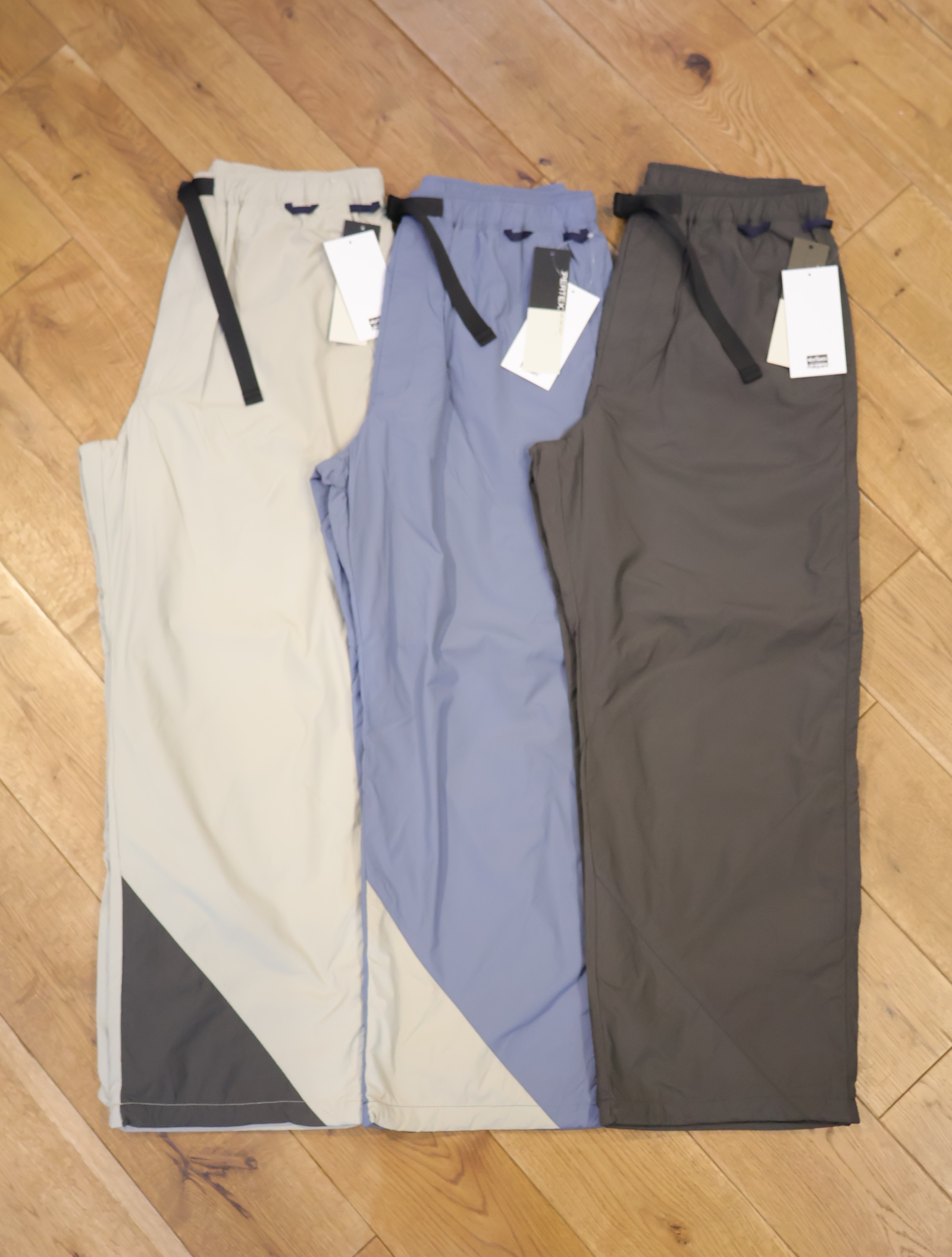 POLIQUANT × WILDTHINGS　「THE PMC TRACK PANTS // PERTEX UNLIMITED」　ナイロントラックパンツ