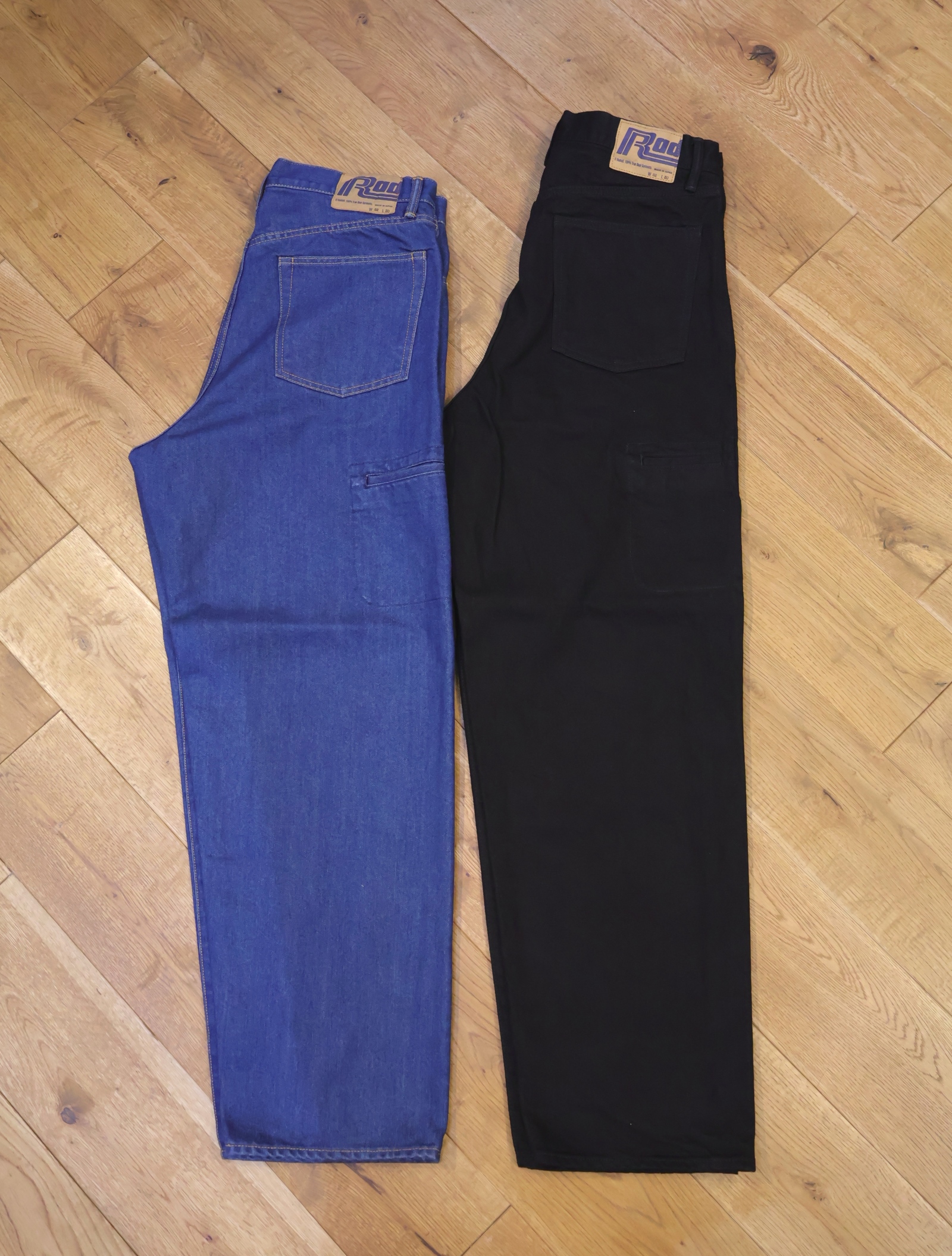 RADIALL　 「 GXP - BAGGY FIT PANTS」　ウォッシュ加工 5ポケット バギーデニムパンツ