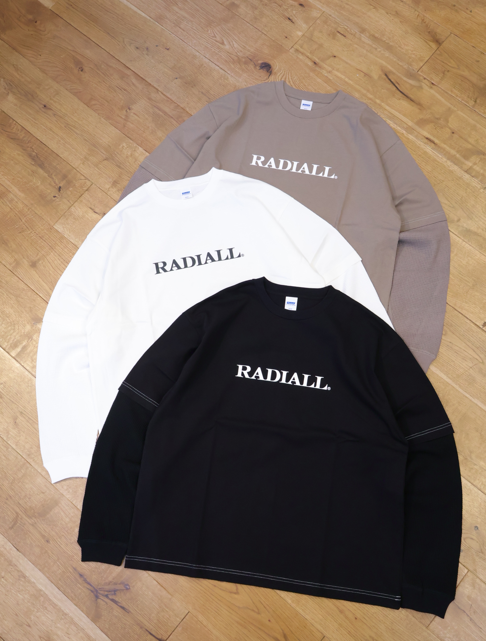 RADIALL 　「BOARD WALK - FAKE LAYERED T-SHIRT L/S 」　フェイクレイヤード ロングスリーブティーシャツ