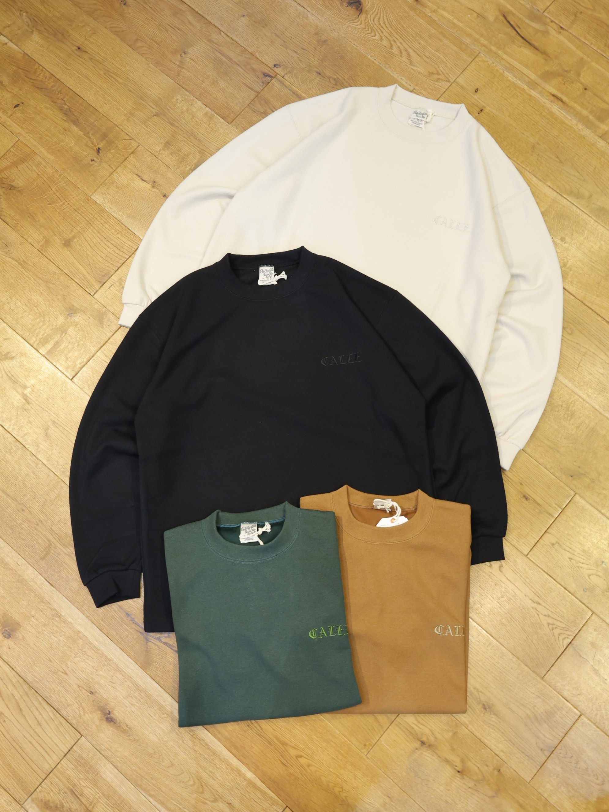 CALEE 「BOUCLE L/S CS」 ブークレー カットソー