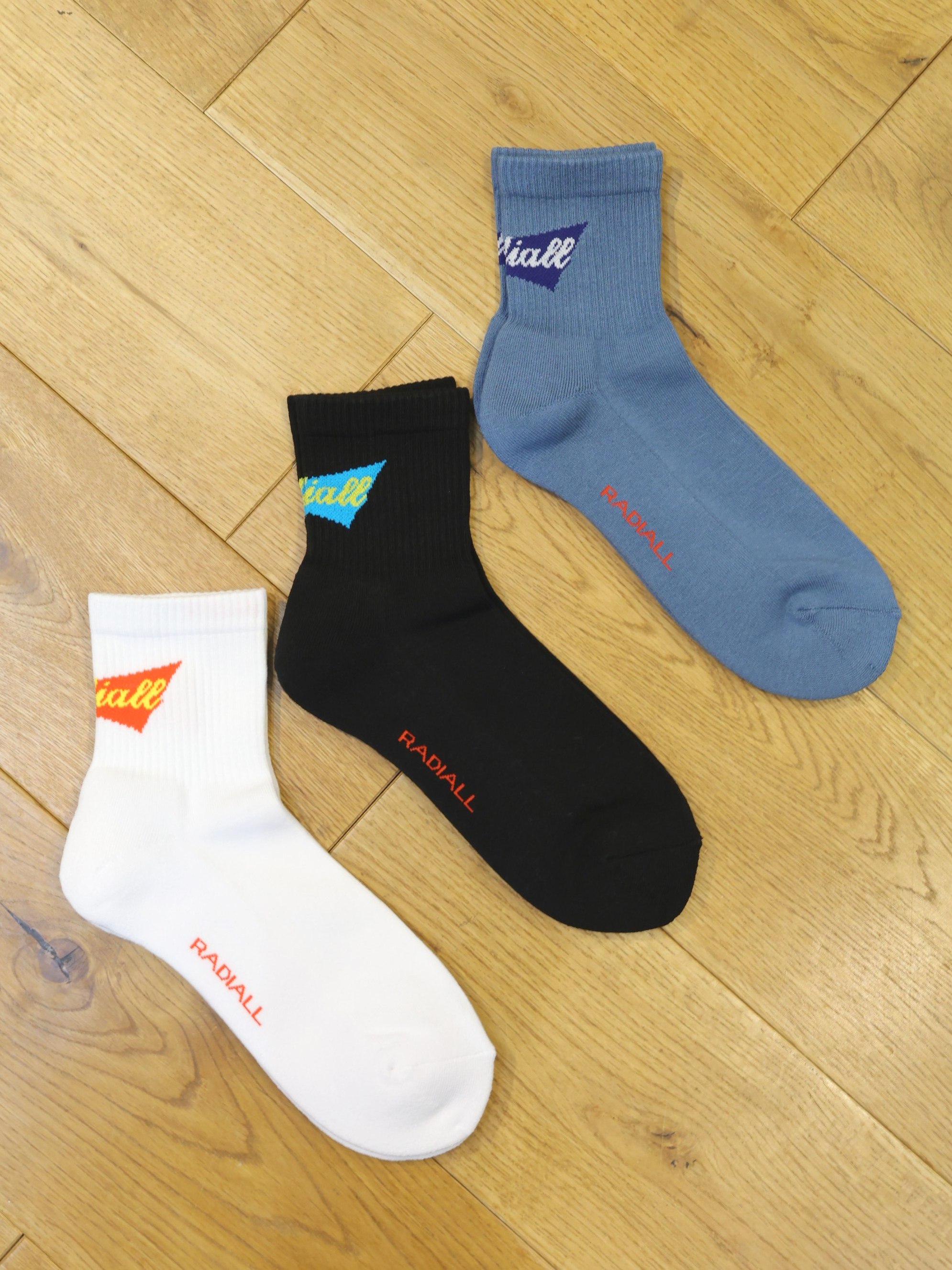 RADIALL  　　「RIBBONS - 1PAC SOX SHORT / DRALON」　　ソックス