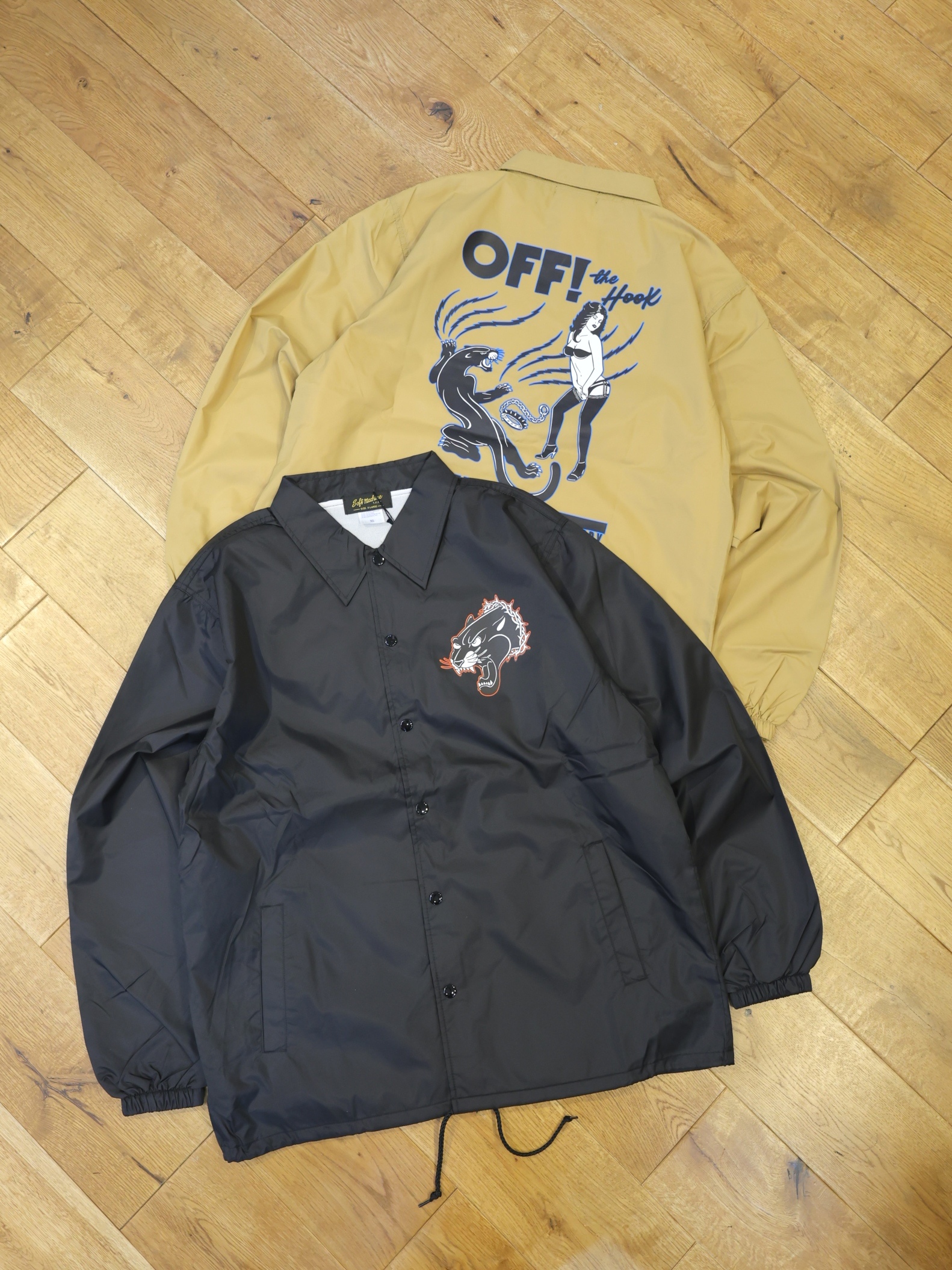 SOFTMACHINE　　「OFF！ JK」　ナイロンコーチジャケット