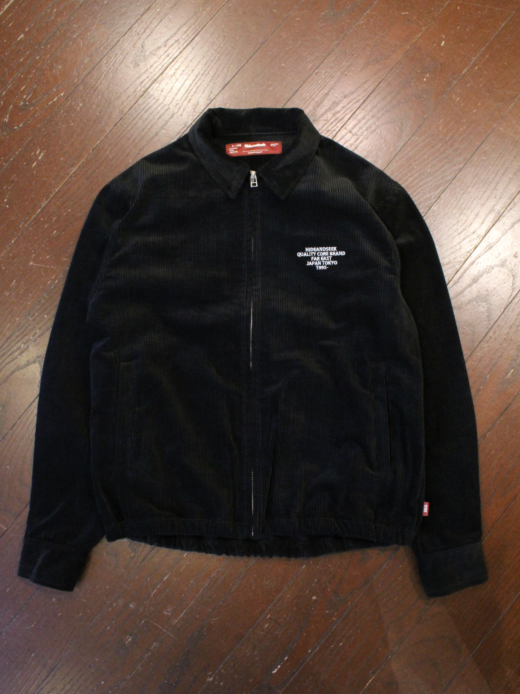 HIDEANDSEEK 「Cord Zip Jacket(22aw)」 コーデュロイジップジャケット
