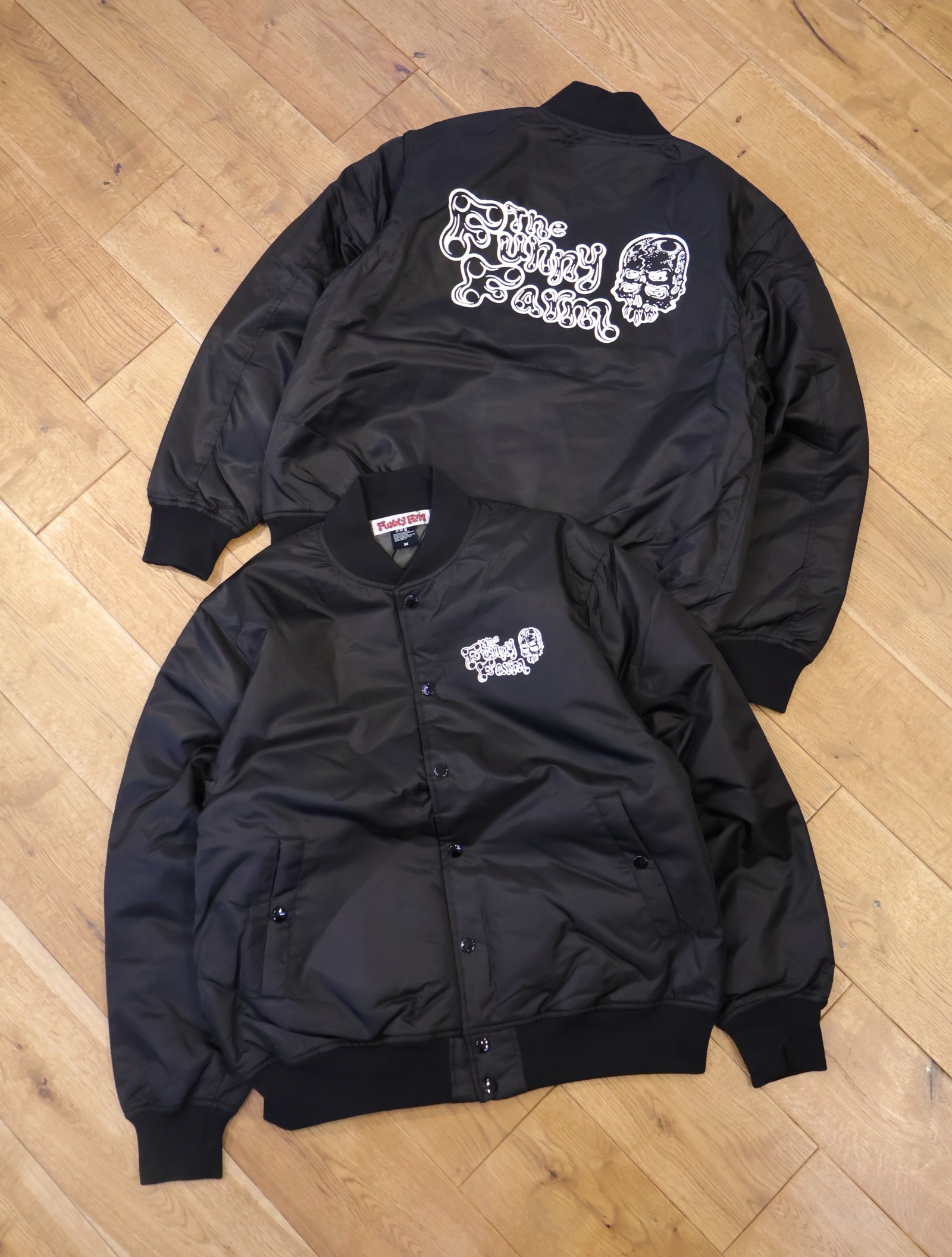 FUNNY FARM 　　 「SNAP JACKET」　　ナイロン スナップジャケット