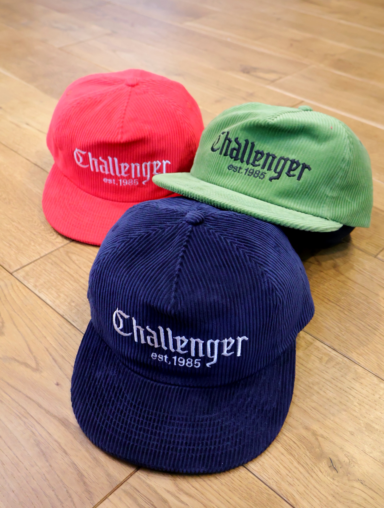 CHALLENGER　「CORDUROY CAP」　スナップバックキャップ