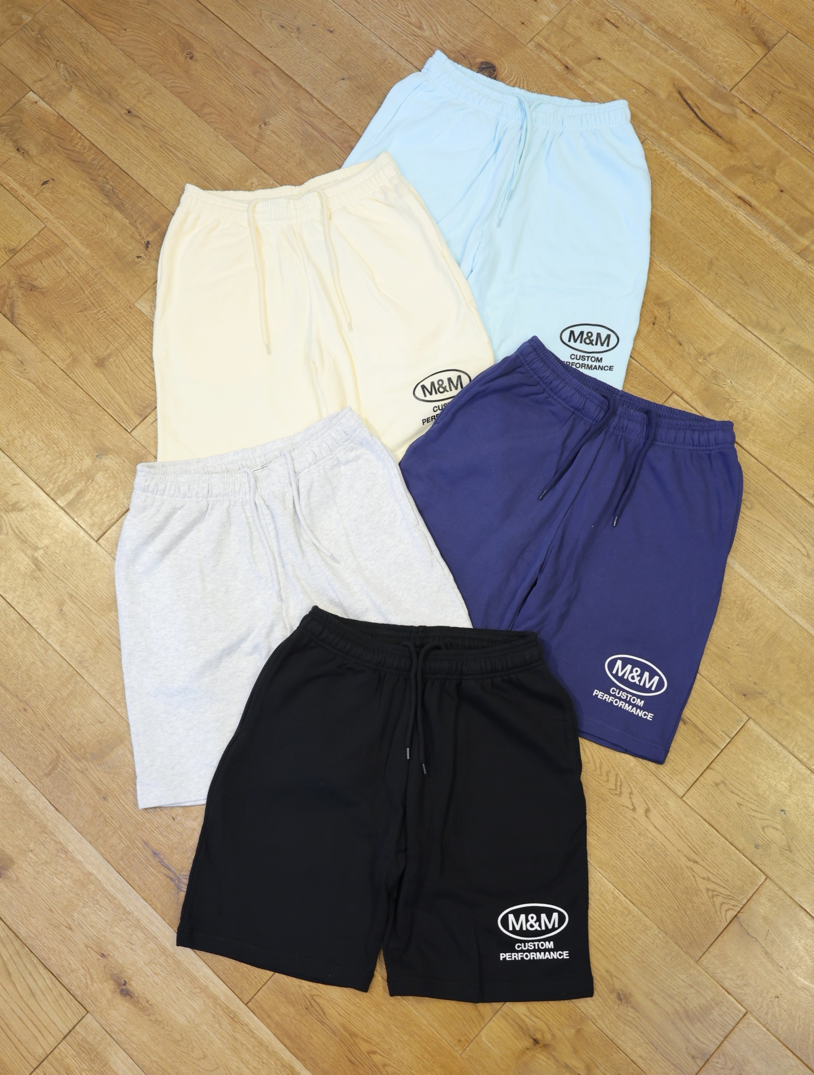 【8月27日 発売！】M&M CUSTOM PERFORMANCE   「SWEAT SHORTS」　スウェットイージーショーツ