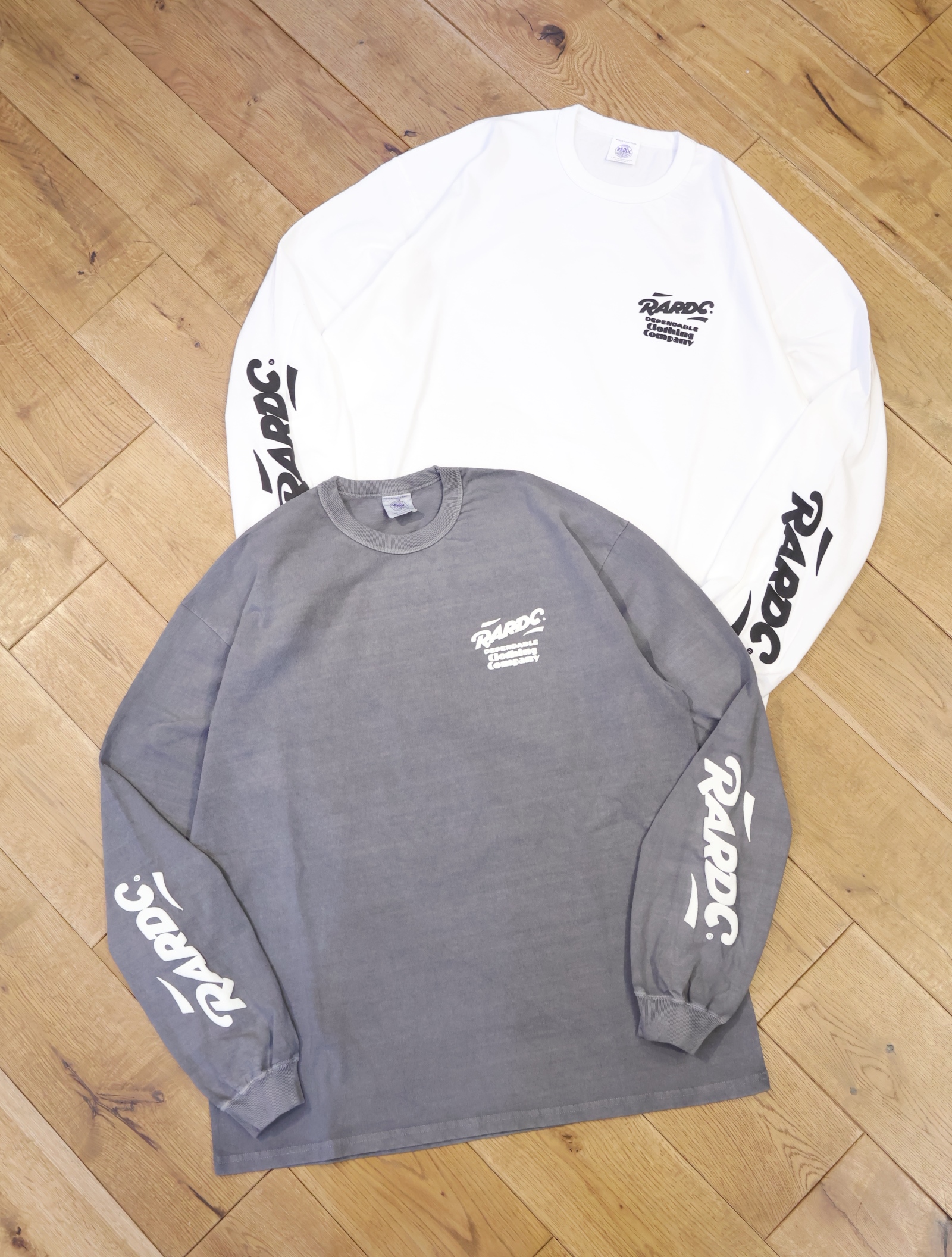 ROUGH AND RUGGED 「DESIGN LS」　ロングスリーブティーシャツ