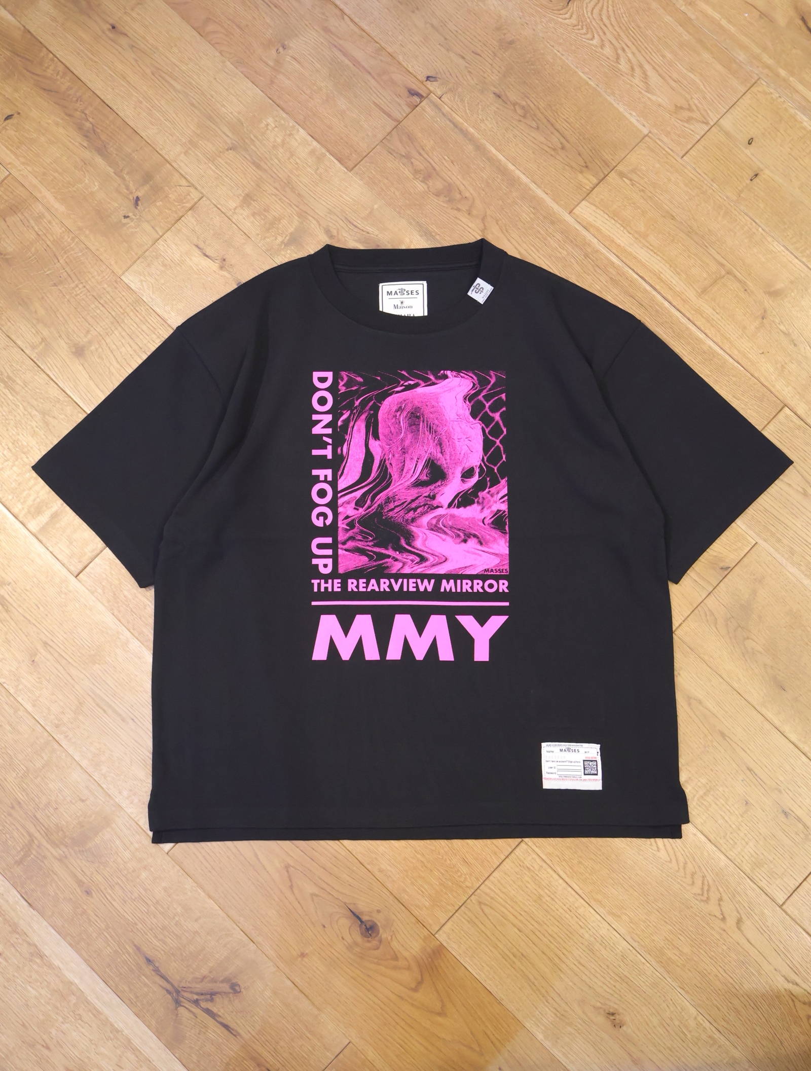 MASSES × Maison MIHARA YASUHIRO　「DON'T FOG UP PRINT T-SHIRTS MMY」　プリントティーシャツ