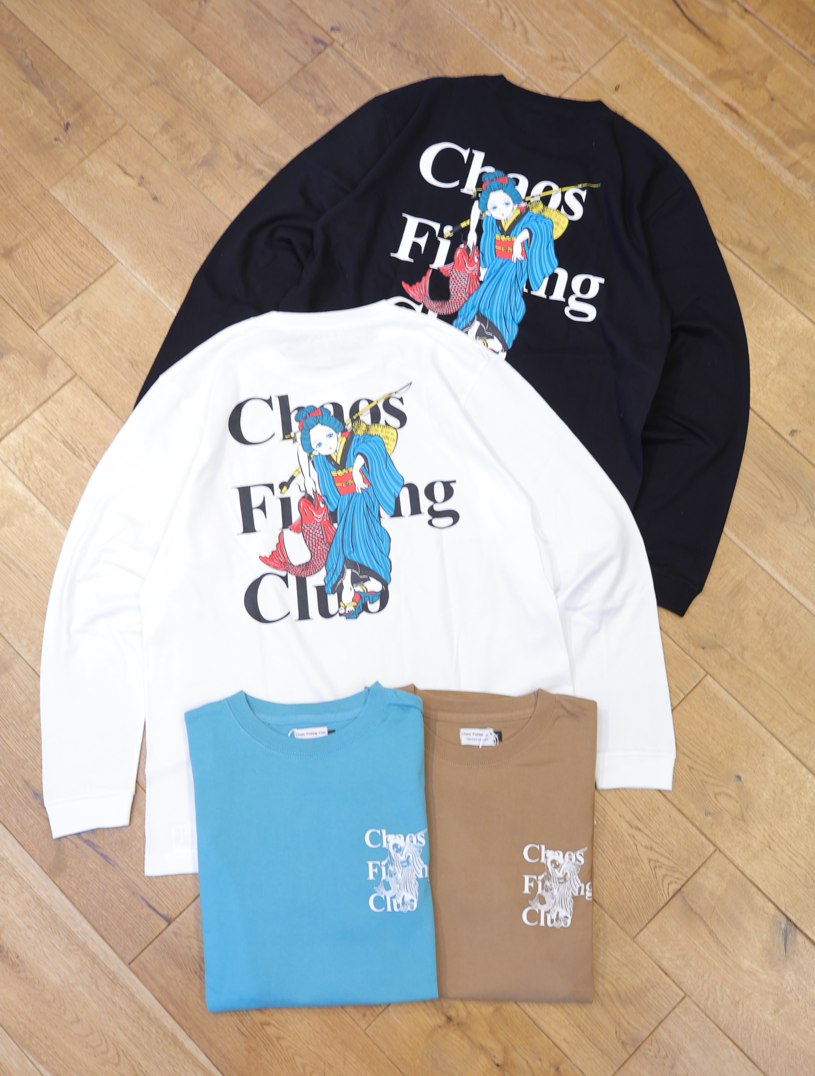 Chaos Fishing Club　「The Original Fishing Girl T-Shirt L/S」　ロングスリーブ ティーシャツ