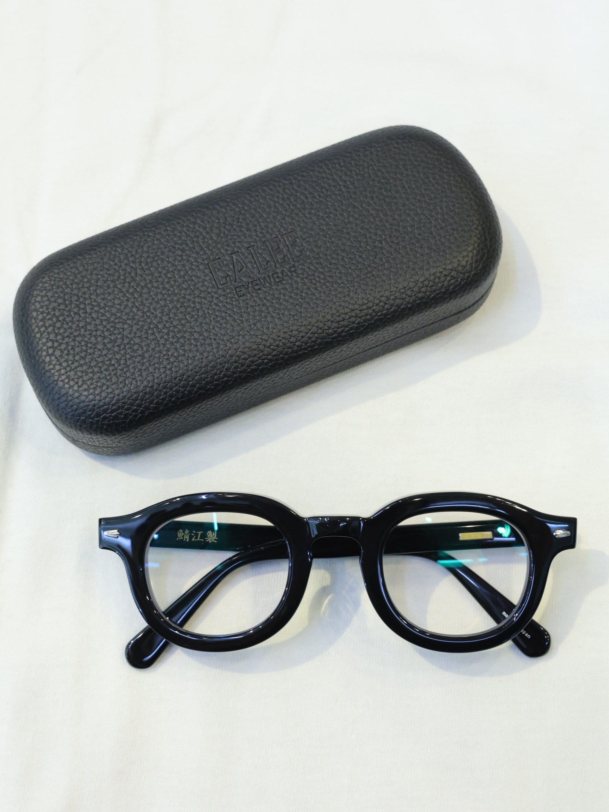 CALEE  「B/W TYPE WIDE RIM GLASSES ＜CLEAR LENDS＞」　B/Wタイプ グラッシーズ