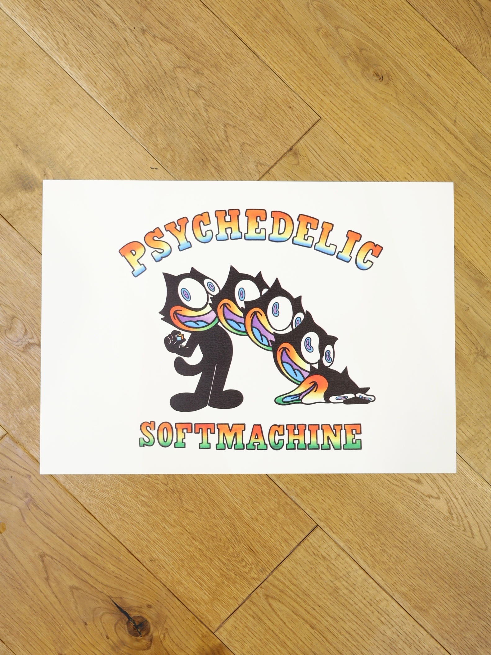 SOFTMACHINE　　「 DROPPING POSTER」　A3ポスター