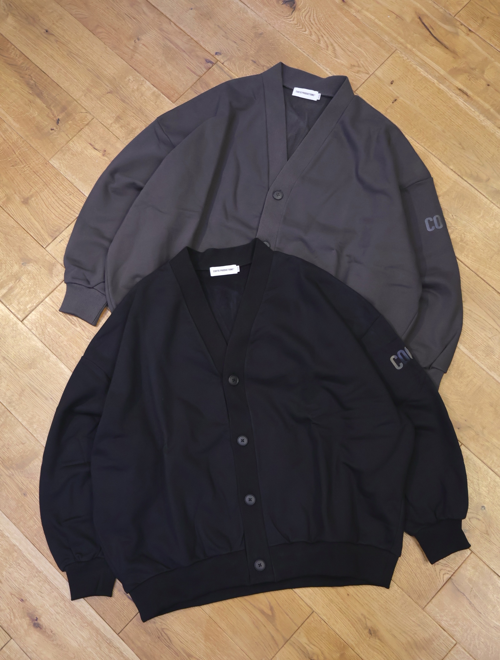 COOTIE　「Chubby Sweat Cardigan」　スウェットカーディガン