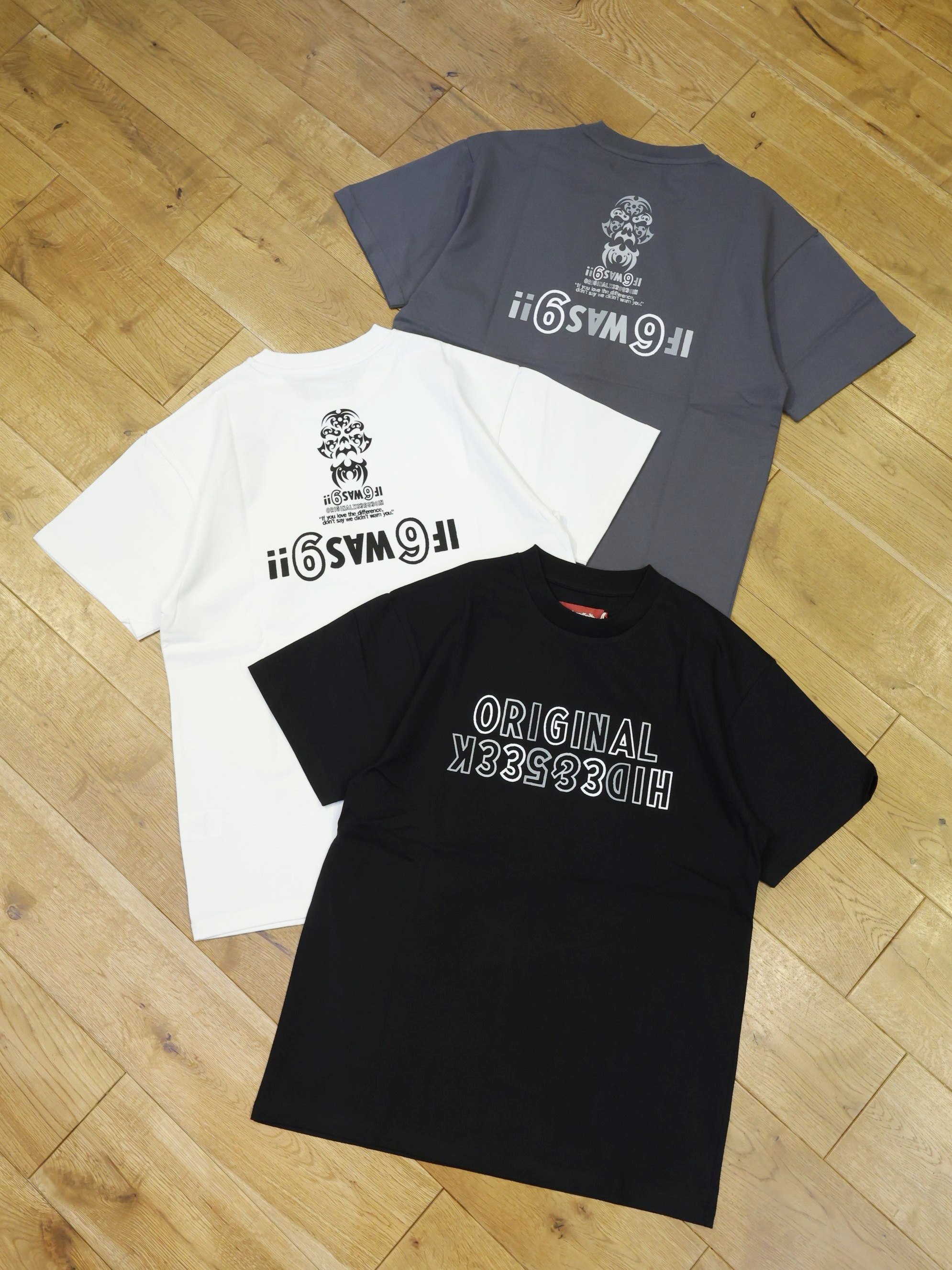 Hide and Seek × Toru Nishiura　「Original S/S Tee」　プリントティーシャツ（SOLID）