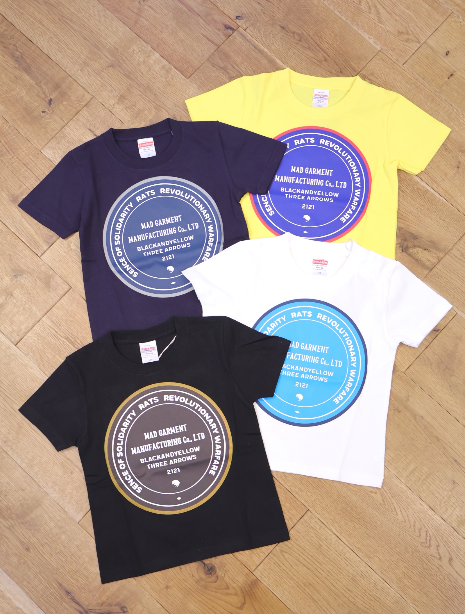 RATS　　「CIRCLE MGM KID's TEE」　　キッズティーシャツ