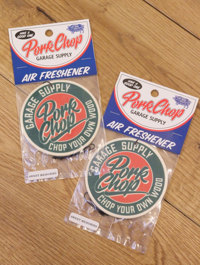 PORKCHOP GARAGE SUPPLY　　　「CIRCLE SCRIPT AIR FRESHENER 〈SWEET MEMORIES〉」 　エアフレッシュナー