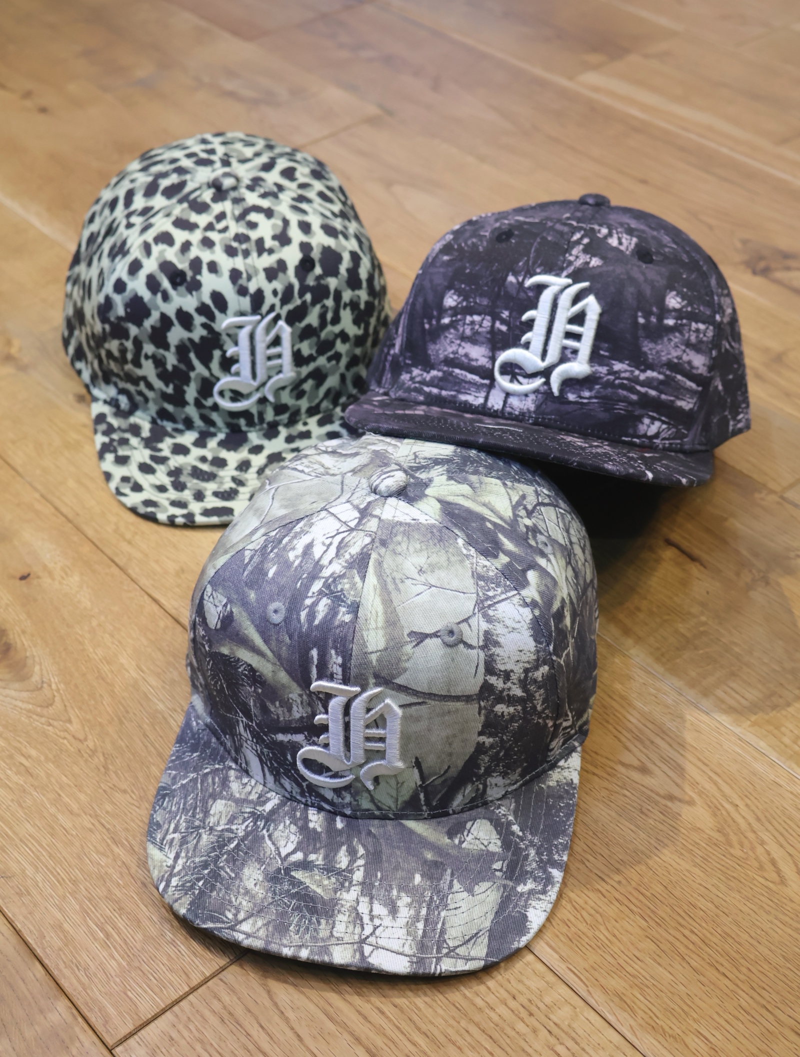 Hide and Seek 「Camo Baseball CAP」　６パネル ベースボールキャップ