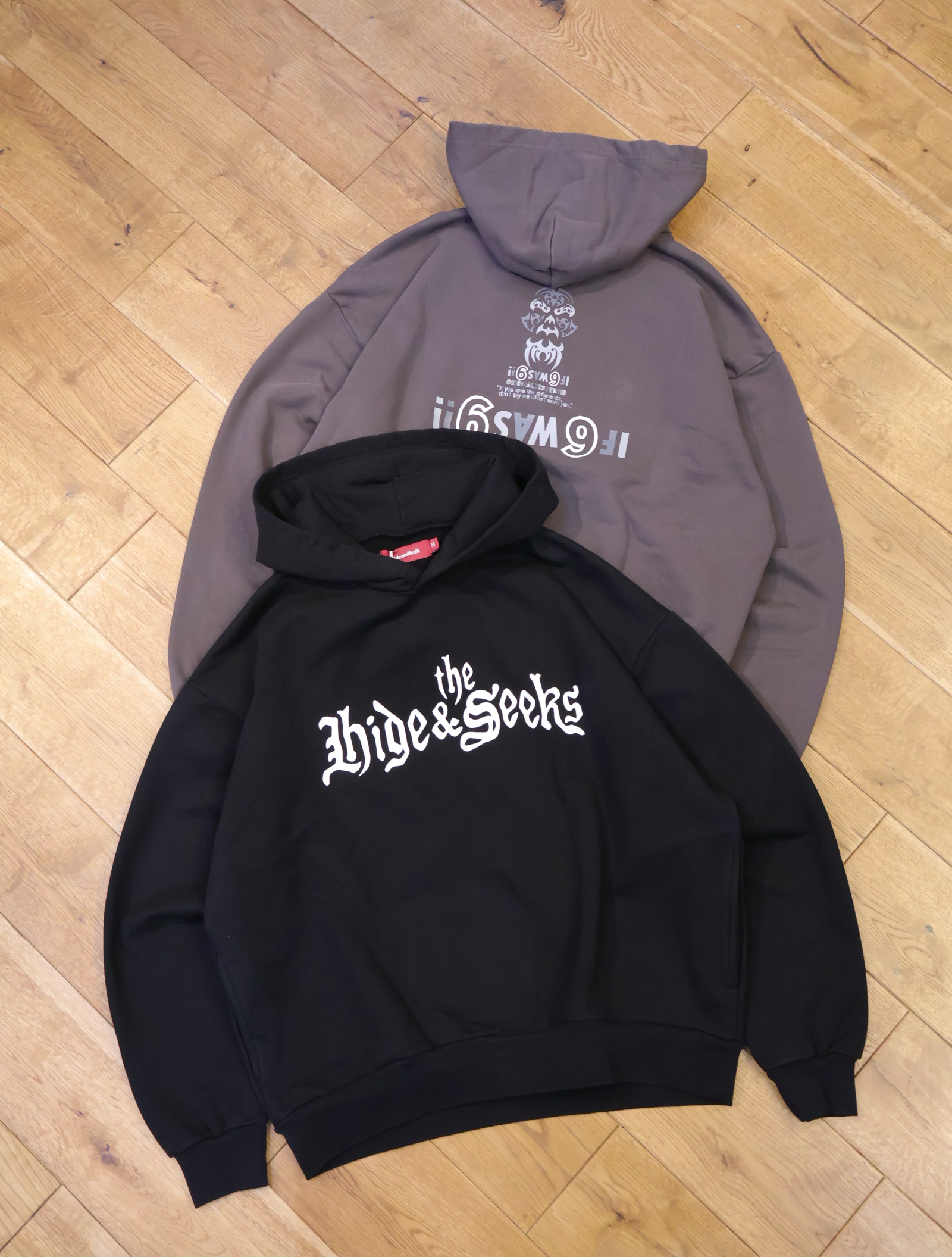 Hide and Seek ×Toru Nishiura　「The H&S Hooded Sweat Shirt」　プルオーバースウェットフーディー