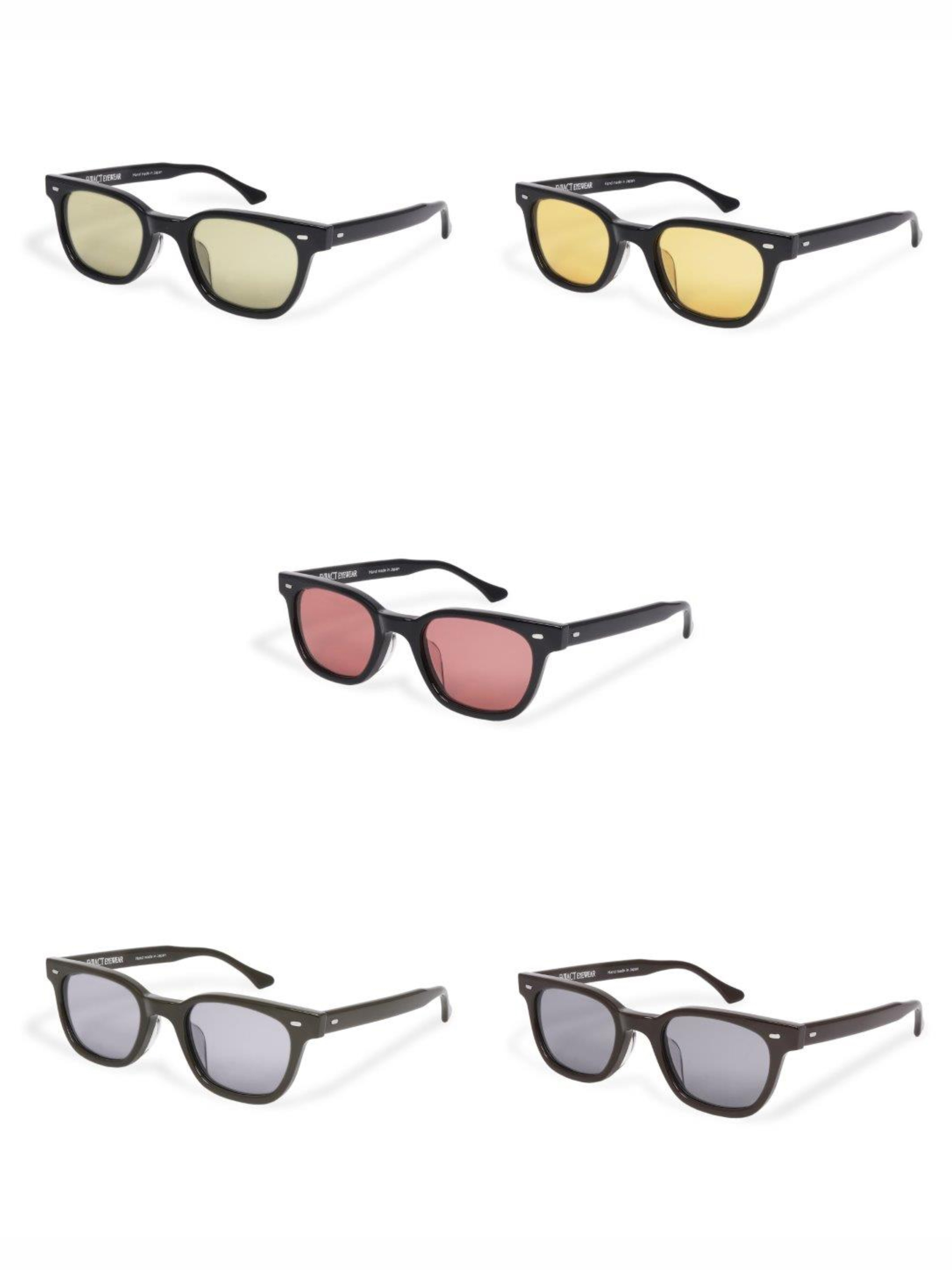 EVILACT eyewear　　「HENDERSON」　ウェリントンタイプ グラッシーズ