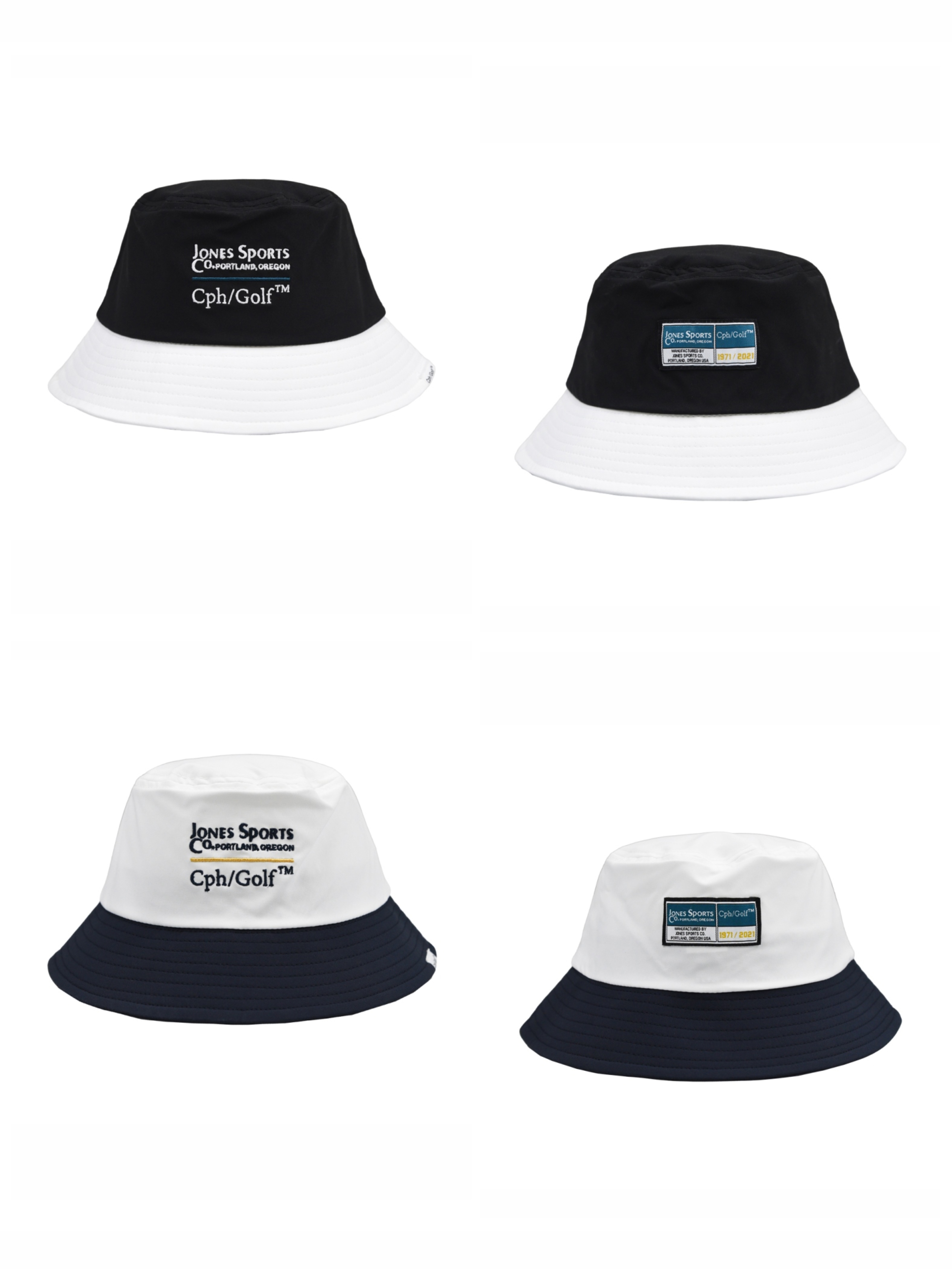 【10月21日 20:00 発売開始！】JONES × CAPTAINS HELM GOLF　　「TEAM CORDED BUCKET HAT」 　バケットハット