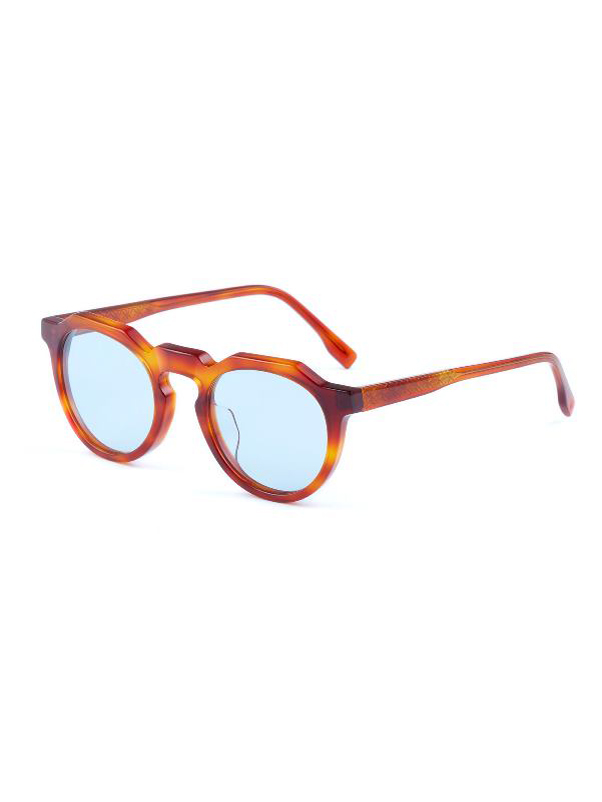 OWN　　「#03　AMBER/CYAN BLUE」　　ボストンタイプグラッシーズ