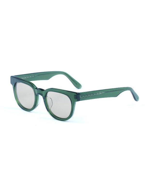 OWN　　「#11  IVY GREEN/CLEAR BROWN」　　ウェリントンタイプグラッシーズ