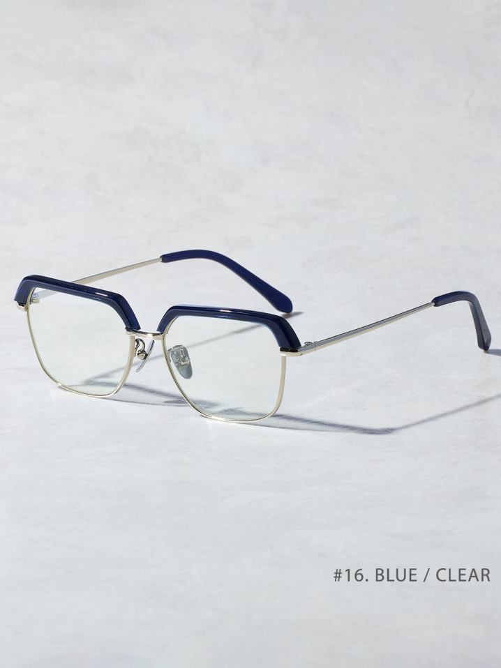 OWN　　「#16  BLUE/CLEAR」　　コンビネーション ブロウタイプグラシーズ