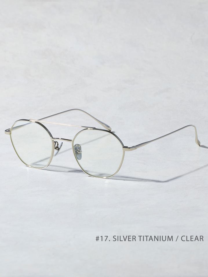 OWN　　「#17  SILVER TITANIUM/CLEAR」　　メタルグラッシーズ