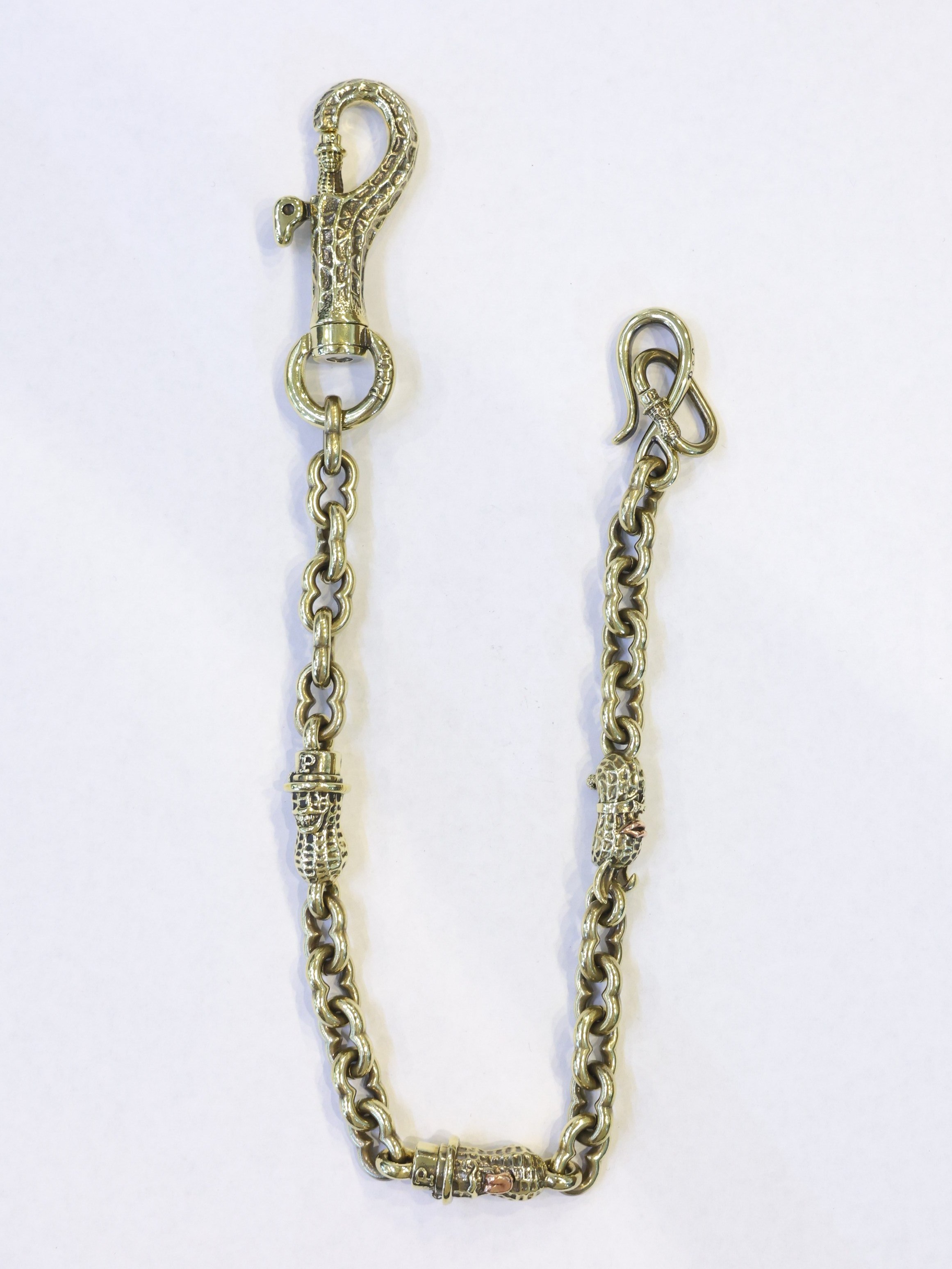 Peanuts&Co　「3 PEANUTS WALLET CHAIN BRASS」 BRASS製ウォレットチェーン