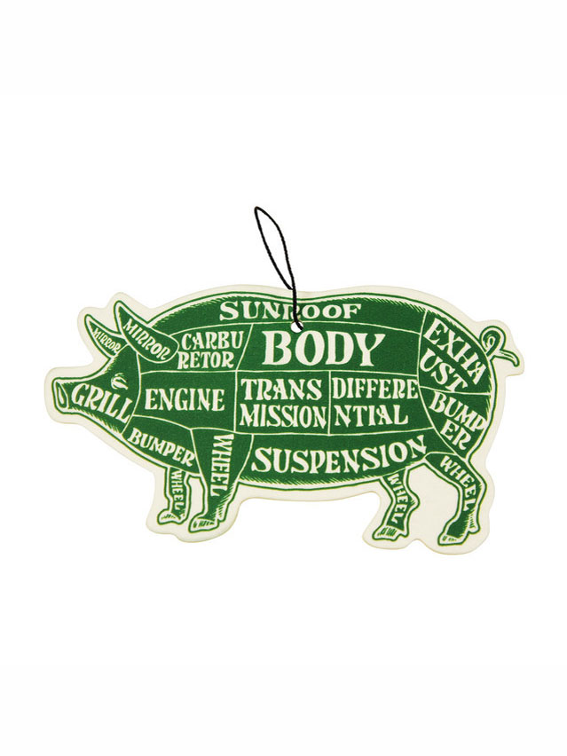 PORKCHOP GARAGE SUPPLY　　　「AIR FRESHENER 〈GREEN APPLE〉」 　エアフレッシュナー