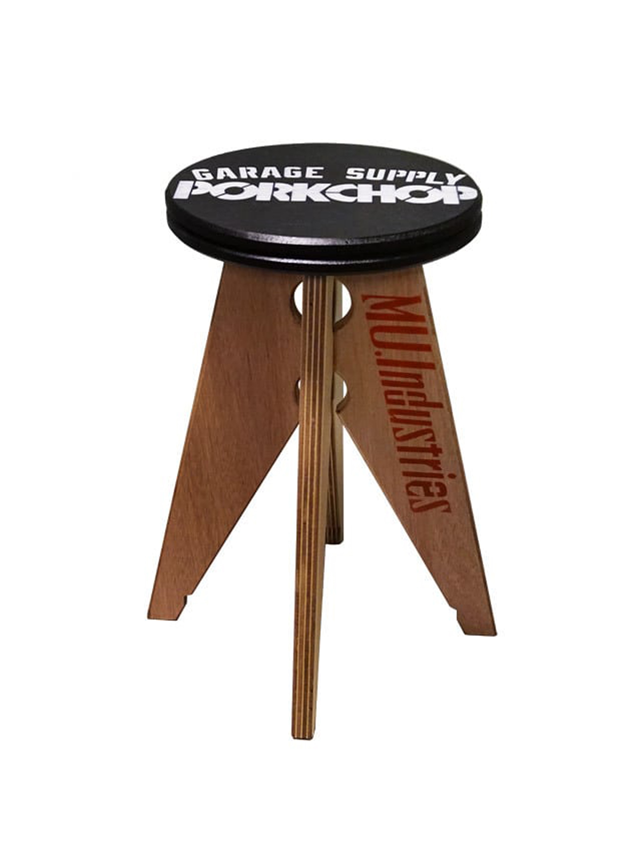 【 Restock Item！】PORKCHOP GARAGE SUPPLY × MU.Industries　　　「PORK STOOL 〈LOW〉 」 　スツール