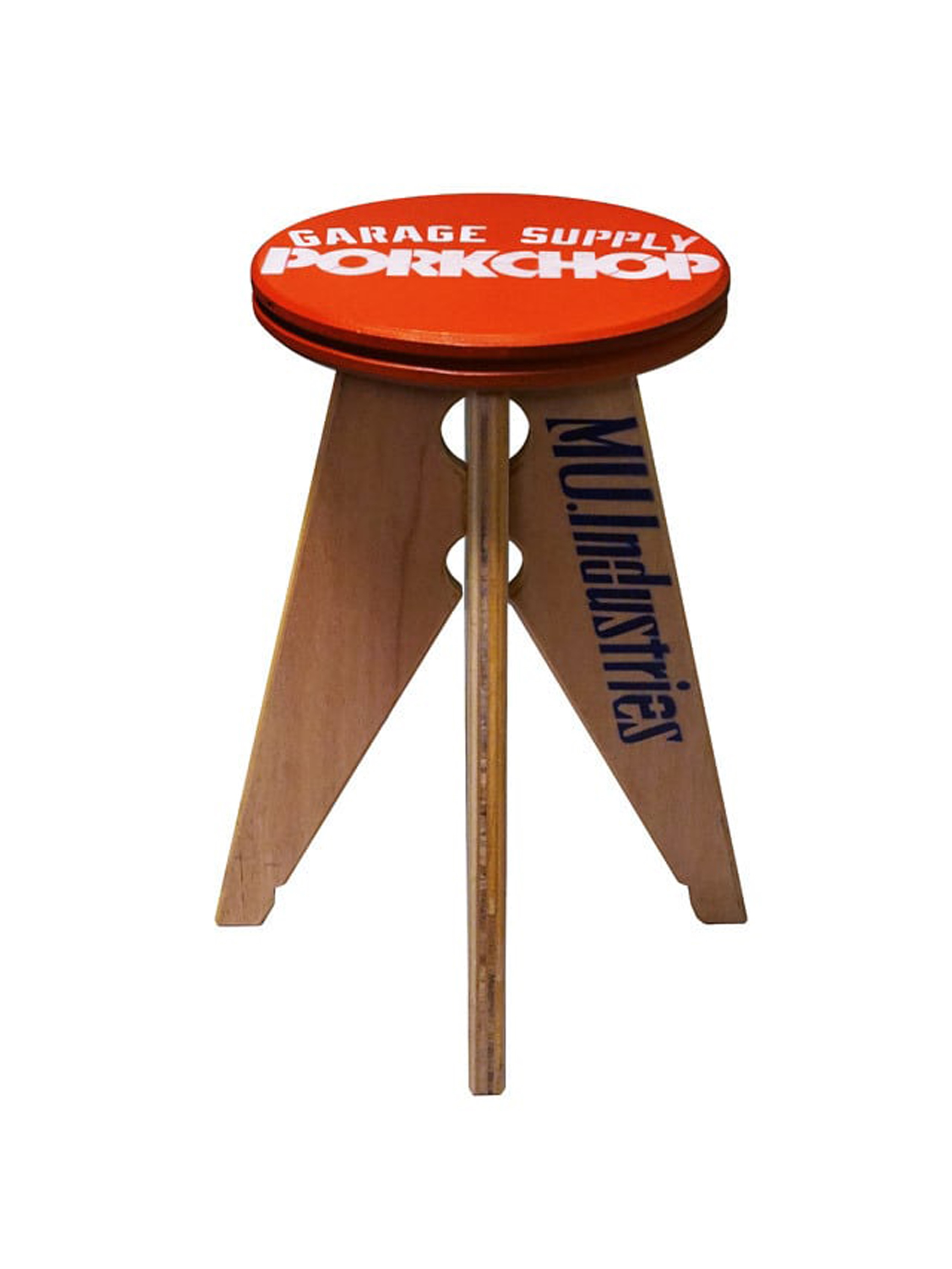 【 Restock Item！】PORKCHOP GARAGE SUPPLY × MU.Industries　　　「PORK STOOL 〈LOW〉 」 　スツール