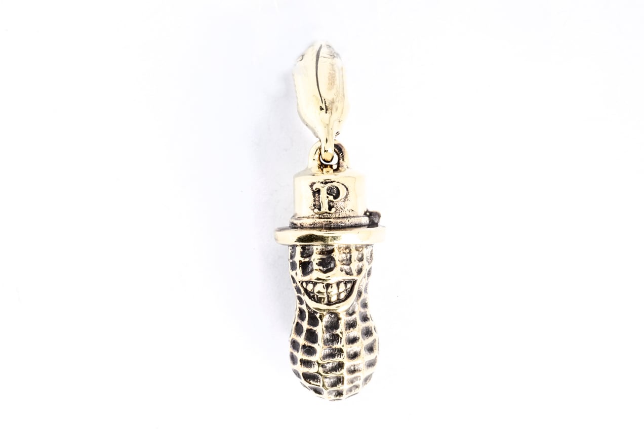 Peanuts&Co　「LARGE PEANUTS BRASS」　BRASS製 ペンダントトップ