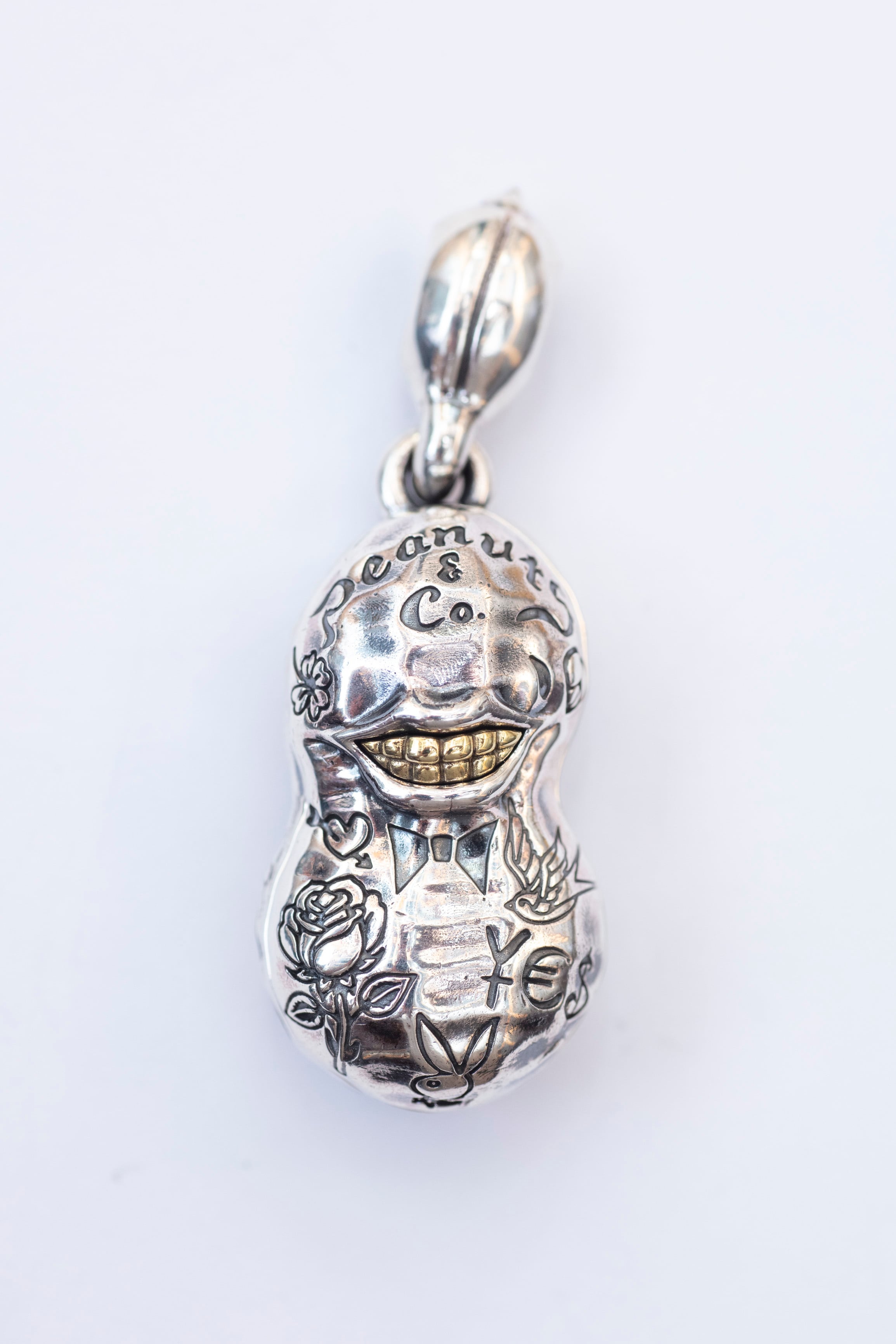 Peanuts&Co　「NORMAL TATTOO PEANUTS S SILVER × K10YG」　SILVER925製 ペンダントトップ