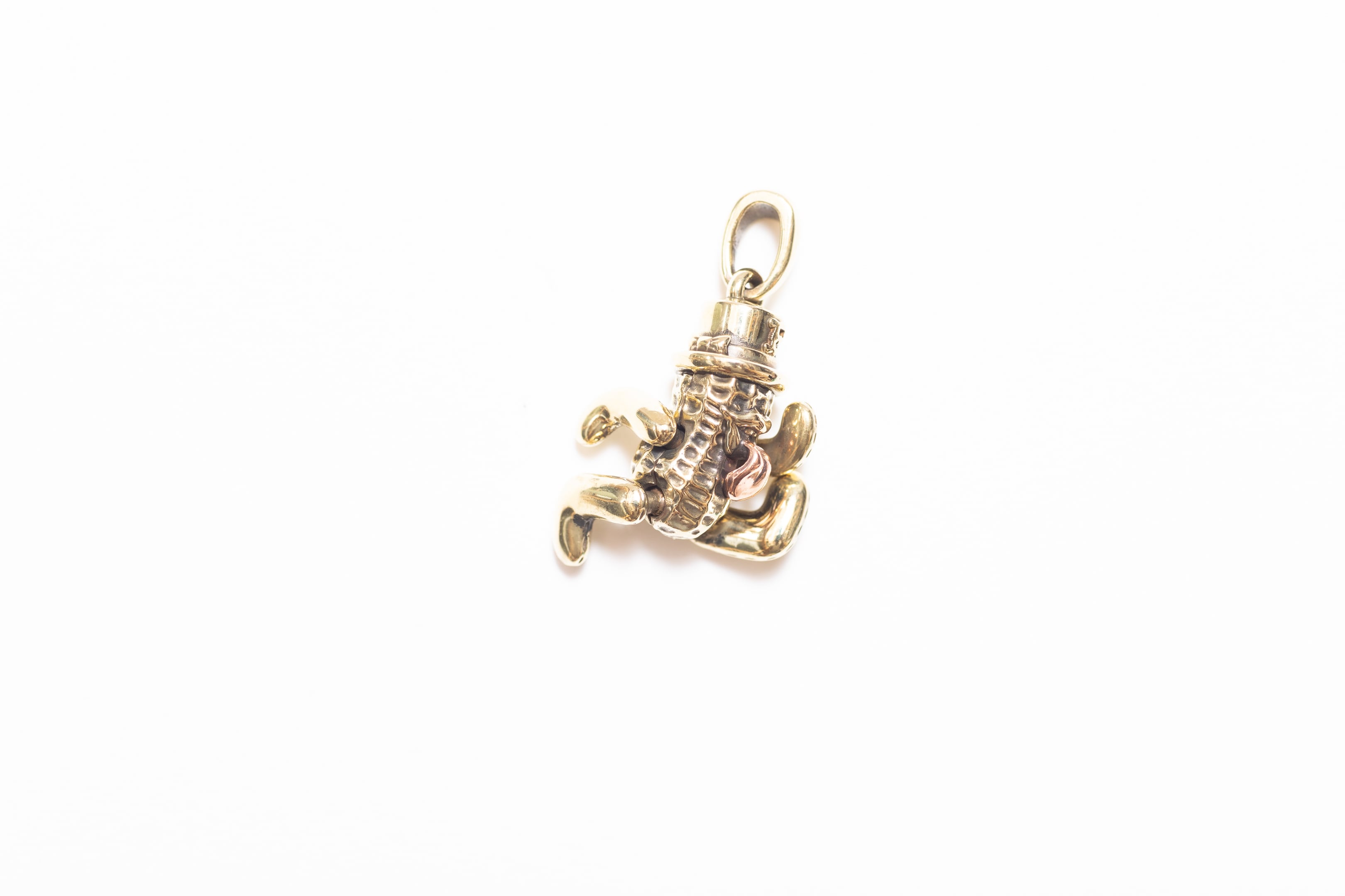 Peanuts&Co　「TEDDY BERO PEANUTS BRASS」　BRASS製 ペンダントトップ