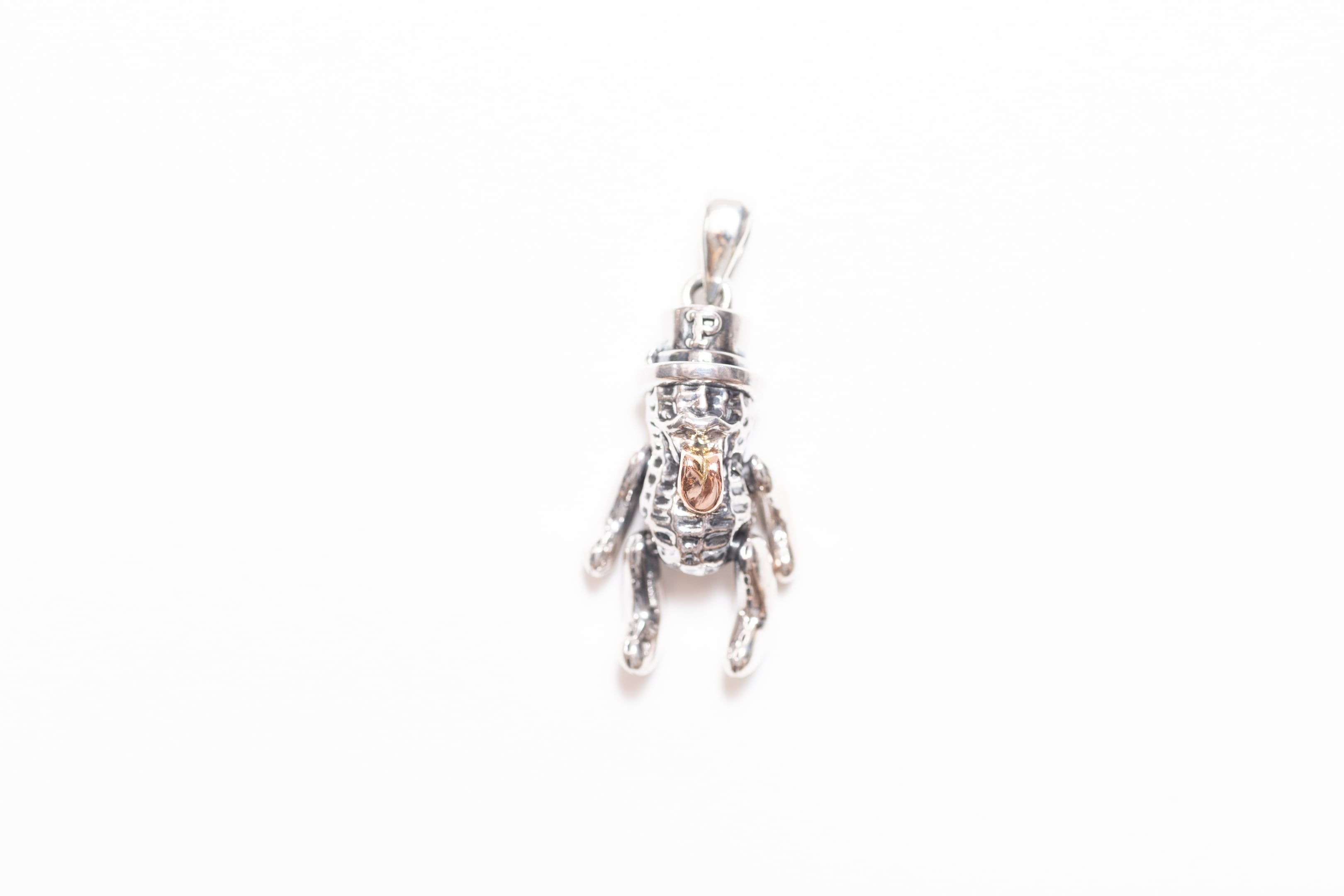 Peanuts&Co　「TEDDY BERO PEANUTS SILVER × K10」　SILVER925製 ペンダントトップ