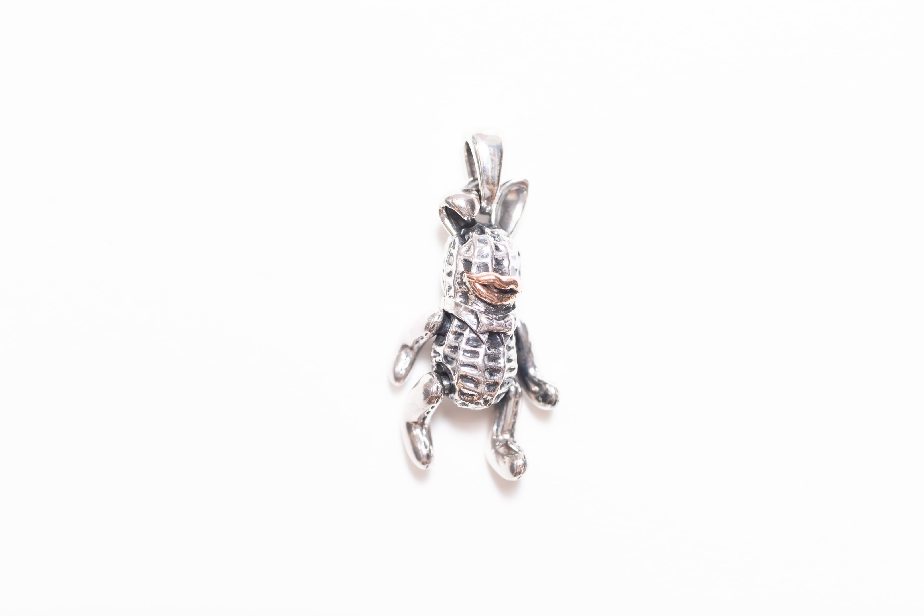 Peanuts&Co　「TEDDY BUNNY PEANUTS SILVER × K10」　SILVER925製 ペンダントトップ