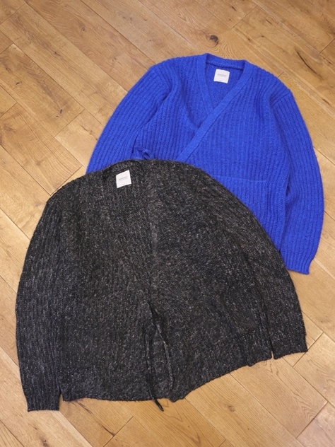 RADIALL　　「FARMER　CARDIGAN SWEATER　L/S」　ニットカーディガン