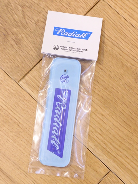 RADIALL × KUUMBA 　　「LO-N-SLO−INCENCE TRAY HOLDER/MINI SIZE」　　お香立て