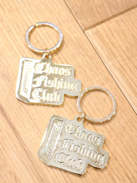 RADIALL × Chaos Fishing Club　　「CHROME LETTERS -BRASS KEY HOLDER)」　キーホルダー