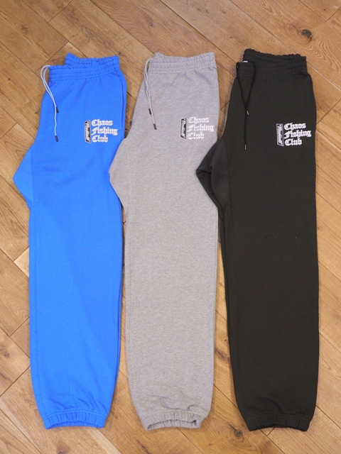 RADIALL × Chaos Fishing Club　 「CHROME LETTERS－SWEAT PANTS 」　スウェットパンツ