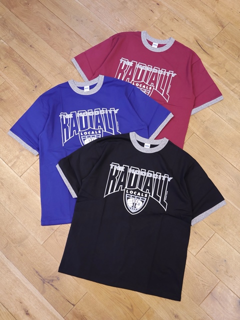 RADIALL 　「CUTLASS - CREW NECK T-SHIRT S/S」　リンガー ティーシャツ