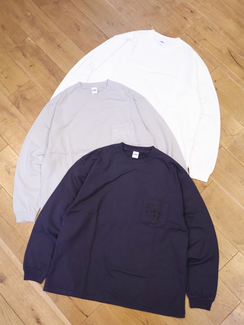 RADIALL 　「T.D.P - CREW NECK T-SHIRT L/S 」　ロングスリーブポケットティーシャツ