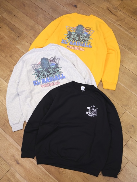 RADIALL 　　「TRUE DEAL POT - CREW NECK SWEATSHIRT L/S」　クルーネックスウェット