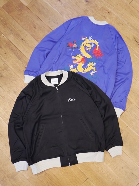 RADIALL　　「KIKI - SOUVENIR JACKET 」　レーヨンギャバジン スーベニアジャケット