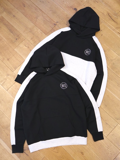 RATS　「CROSS CUT HOODIE」　 クロスネックフーディー