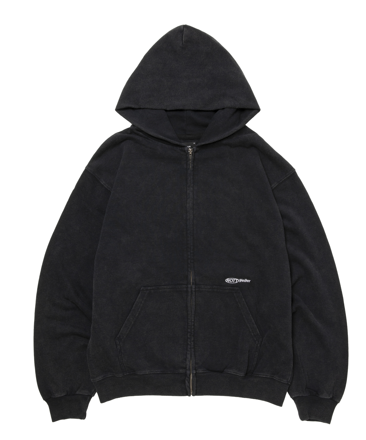 【予約商品・2027年3月前半入荷予定】ROTTWEILER「RW ZIP HOODIE」スウェットジップフーディー